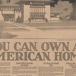 Newspaper article, exterior...
