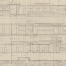 Working drawing: Elevations...