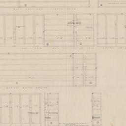 Working drawing #8: Wall, s...