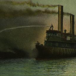 Fire Boat in Action North R...