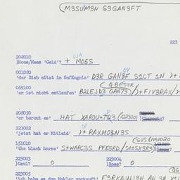 Western questionnaire, answ...