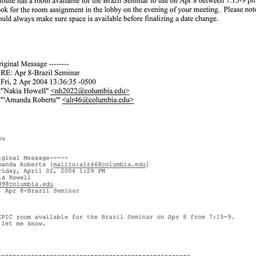 Correspondence, 2004-04-02....