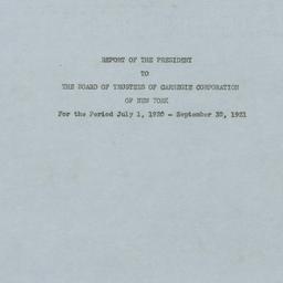 Board Meeting, 9/30/1921