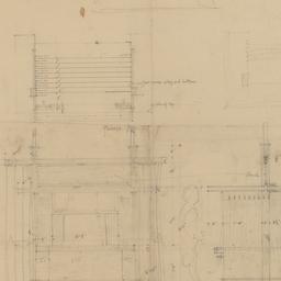 Plan, front, side elevations