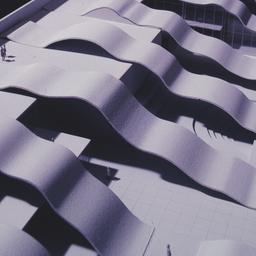 Model, aerial view.