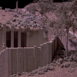 Model, garden pavilion.
