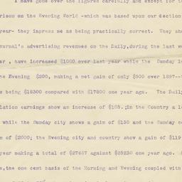 Memo For Mr. Pulitzer On Mr...