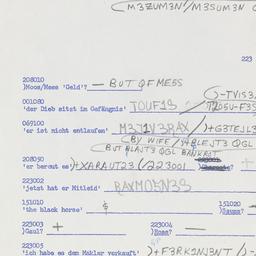 Western questionnaire, answ...