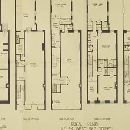 34 W. 56 Street, Rental Plans