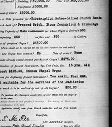 Carnegie Church Organs, Cen...
