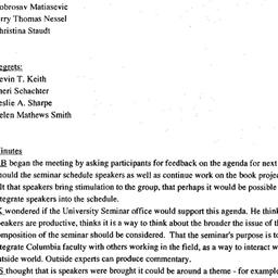 Minutes, 2002-05-01. Death,...