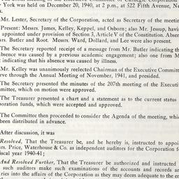 Executive Committee Meeting