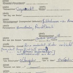 Western questionnaire, answ...