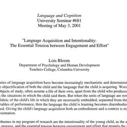 Announcements, 2001-05-03. ...