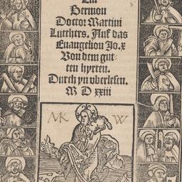 Ein Sermon Doctor Martini L...
