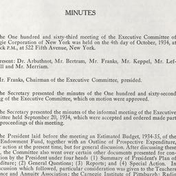 Executive Committee Meeting