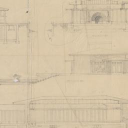 Cross, longitudinal sections