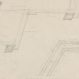 Wall section, soffit details