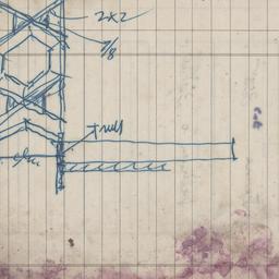 Truss sketch [recto]