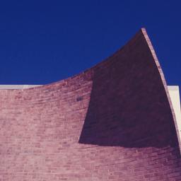 Exterior view, detail of pe...