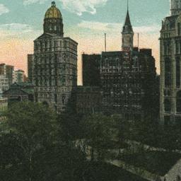 City Hall and Newspaper Row...