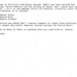 Correspondence, 2001-01-31....
