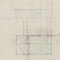 First floor plans, elevations