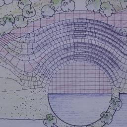 Site plan, terraced landsca...
