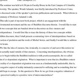 Minutes, 2010-12-02. Buddhi...