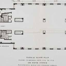 600 Fifth Avenue, Typical F...