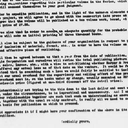 Letter from Ordway Tead to ...