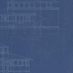 East, west elevations