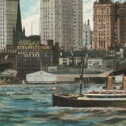 View of New York City and N...