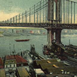 The New Manhattan Bridge, N...