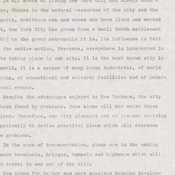 New York's Future as I ...