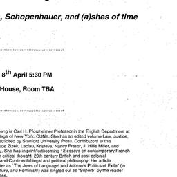 Announcements, 2002-04-08. ...