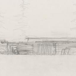 Exterior elevation sketch