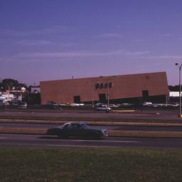 Exterior view, from across ...