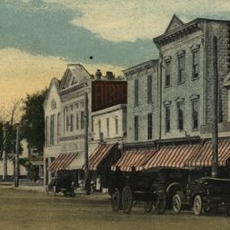Main St., Looking East from...