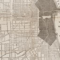 Map of the city of Chicago