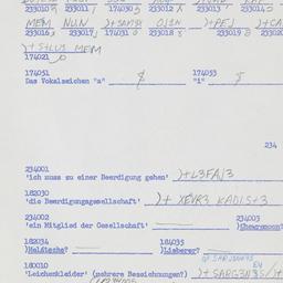 Western questionnaire, answ...