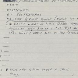 Western questionnaire, answ...
