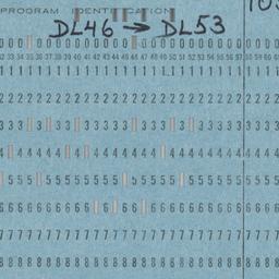 Computer cards. Card 3