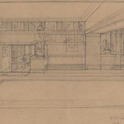 Interior sketch view