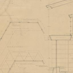 Wall section, entrance lant...