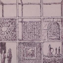 Perspective drawing. Grid s...
