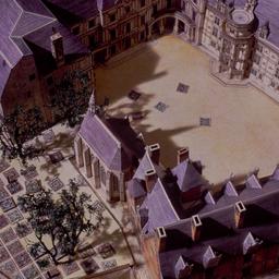Model, aerial view.