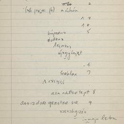 Eastern questionnaire, blue...