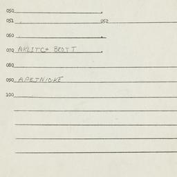 Eastern questionnaire, blue...