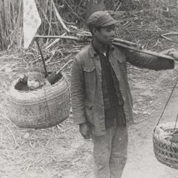 Man Carrying Children On Sh...